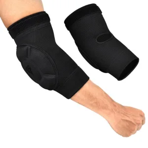 Налокітники спортивні RDX Hosiery Elbow Foam чорні XL