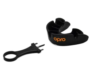 Капа боксерська OPRO Bronze чорний art