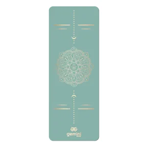 Килимок для йоги каучуковий поліуретан Sport Pro183 см*68 см*5 мм м’ятний