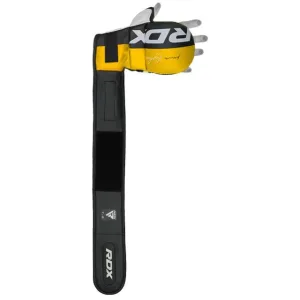 Рукавиці для ММА (греплінгові рукавички) RDX T6 Plus Rex Yellow M