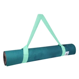 Килимок для йоги каучуковий лляний Pro 183 см*68 см*4 мм
