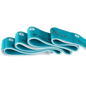 Стрічка для розтяжки еластичний еспандер Сірий