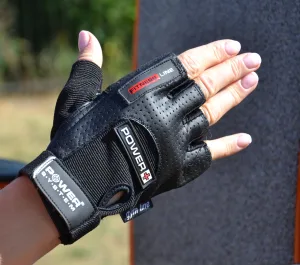 Рукавички для фітнесу Power System PS-2500 Power Plus Black - M