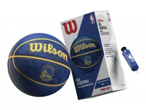 М'яч баскетбольний у подарунковій коробці + насос Wilson NBA TEAM TIEDYE BSKT GS WARRIORS розмір 7 WZ4007802 XP Оригінал