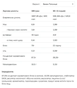 Whey Protein - 2,27 кг полуниця банан