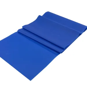 Стрічка еластична для фітнесу та йоги 0.35 мм DOUBLE CUBE Синій