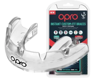 Капа OPRO Instant Single Colour Braces доросла (вік 11+) Clear (art.102522007)