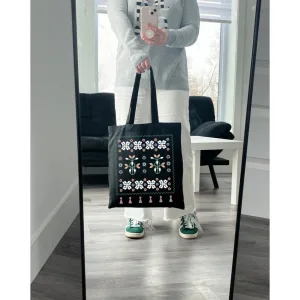 Екошопер BookOpt BK4095 українські мотиви, чорний