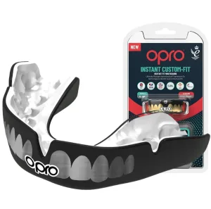 Капа OPRO Instant TEETH доросла (вік 11+) Black/Silver (art.102526002)