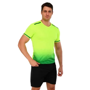 Форма футбольна комплект LIDONG Салатово-чорний 4XS-2XL XL