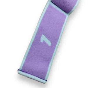 Стрічка для розтяжки еластичний еспандер фіолетовий - 90 см