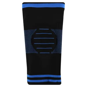 Наколінник бандаж із силіконовим кільцем MUTE ML 1 шт 9066-BL - L