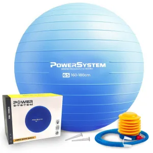 М'яч для фітнесу фітбол Power System PS-4012 Ø65 cm PRO Gymball Синій