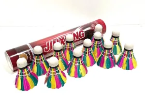 Воланчик Jinxiang пір'яні кольорові 12 шт