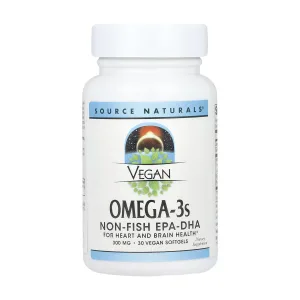 Vegan Omega-3 s EPA-DHA 300 мг - 30 софтгель