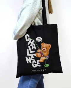 Екошопер BookOpt ВК4059 Teddy Bear (Challenge) чорний