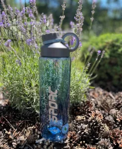 Пляшка для води CASNO - 1000 мл KXN-1236 Блакитна