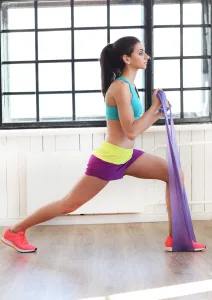 Стрічка еспандер для спорту та реабілітації Power System PS-4007 Resistance Band Set 3 шт.