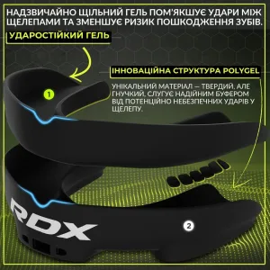 Капа RDX 3w доросла (вік 12+) Black