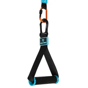 Ручки з карабінами для еспандерів, резинок та тренажерів FIT HOOK HANDLES LiveUp 2 шт чорний LP8706