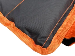 Обтяжувачі-манжети з піском по 3.0 кг - чорно-помаранчевий