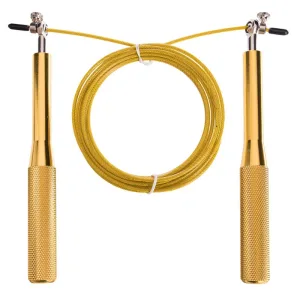 Скакалка швидкісна для кросфіту зі сталевим тросом Cima CM J601 червоний