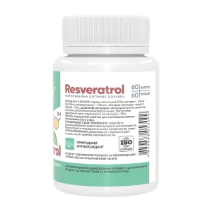 Resveratrol 100 mg - 60 caps.