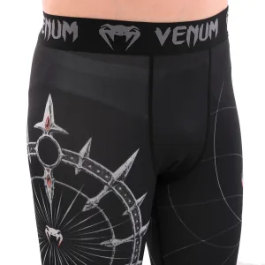 Костюм компресійний дитячий рашгард лонгслів штани та шорти VNM UFC FIGHT WEEK 2XS-L, чорний-сірий 9541B-9641B-V5032 XXS