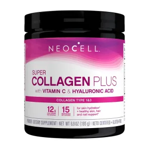 Super Collagen Plus with Vitamin C & Hyaluronic Acid - 195 г