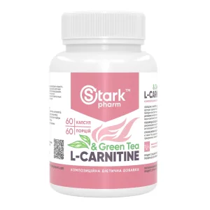 Stark L-Carnitine/Green Tea Extract 600 мг - 60 капсул