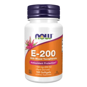 E-200 Mixed Tocopherols - 100 софтгель