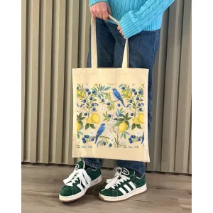 Екошопер BookOpt BK4102 пташиний сад бежевий