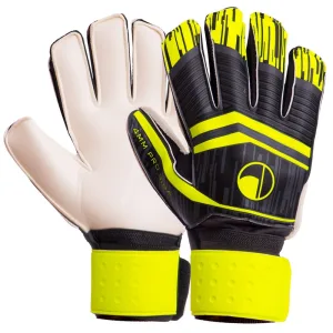Рукавички воротарські із захистом пальців 8 - чорний//жовтий