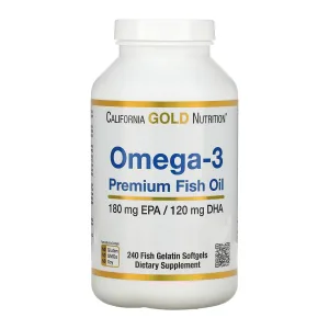 Omega-3 Premium Fish Oil 180 мг - 240 софтгель