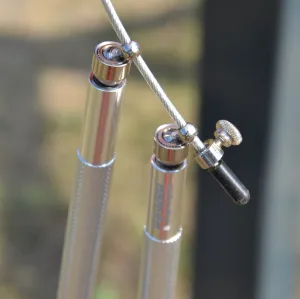 Скакалка швидкісна Power System PS-4064 Ultra Jump Rope срібний 2,75 m.