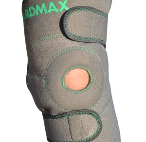 MadMax MFA-295 Zahoprene Universal Knee Support Dark Grey/Green (1pc.) universal