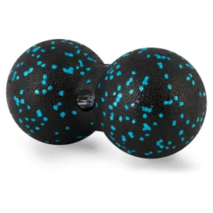 Масажний набір PowerPlay PP_4015 EPP Foam Roller Set 4 in1 2 ва роли + 2 ва м'ячі Чорно бірюзовий