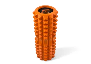 Масажний ролик EasyFit Solid Roller v.1,2s 33х13 см помаранчевий