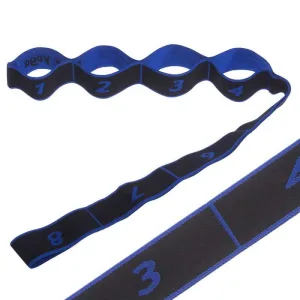 Стрічка для розтяжки еластичний еспандер Чорний червоний