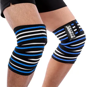 Knee Wraps Power System PS-3700 Knee Wraps Blue/Black pair