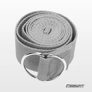 Ремінь для йоги EasyFit сірий