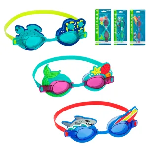 Окуляри для плавання Bestway 3-8 років 21080 Зелено-синій