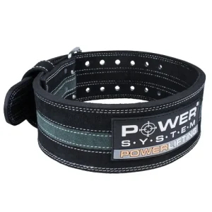 Power System PowerLifting Leather Belt Green Line XL