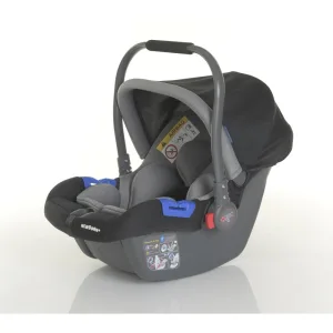 Автокрісла (бебікокон) ME 1043 NEWBORN+ чорний-сірий
