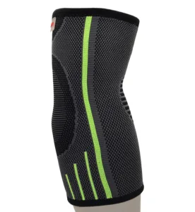 Компресійний налокітник MadMax MFA-283 3D Compressive elbow support Dark grey/Neon green (1шт.) M