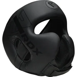 Боксерський шолом RDX F6 KARA Matte Black S