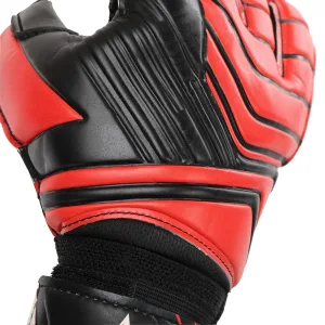 Воротарські рукавички SOCCER STAR 8 - чорне-червоний