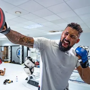 Рукавиці для ММА (Греплінгові рукавички) RDX T6 Plus Rex Blue S