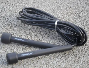 Скакалка PowerPlay 4201 Basic Jump Rope чорна 2,8 m.