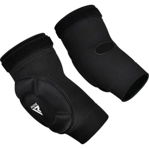 Налокітники спортивні RDX Hosiery Elbow Foam Black/White M